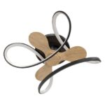 ΑΝΕΜΙΣΤΗΡΑΣ ΟΡΟΦΗΣ ΜΑΥΡΟΣ ΜΕ LED ΦΩΣ ΚΑΙ ΚΟΝΤΡΟΛ Φ70 DC 26W EUROLAMP – 300-25043