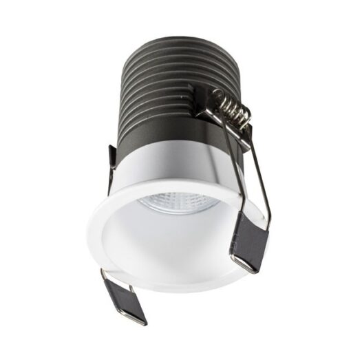 ΣΠΟΤ ΧΩΝΕΥΤΟ 12W Φ60 3000Κ ΛΕΥΚΟ EUROLAMP – 145-65015