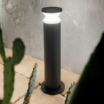 IDEAL LUX Φωτιστικό Δαπέδου Κήπου TORRE 1xE27 IP44 Χρώματος Ανθρακί- 162492