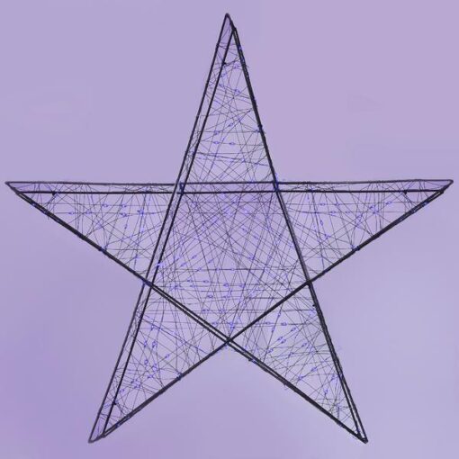 ΑΣΤΕΡΙ ΦΩΤΙΖΟΜΕΝΟ 78cm, 240 LED, 4,5V ΜΕΤΑΣΧΗΜΑΤΙΣΤΗ, TIMER, ΜΑΥΡΟΣ ΜΕΤΑΛΛΙΚΟΣ ΣΚΕΛΕΤΟΣ, ΜΑΥΡΟ ΧΑΛΚΙΝΟ ΚΑΛΩΔΙΟ, ΜΩΒ LED, ΠΡΟΕΚΤΑΣΗ ΠΑΡΟΧΗΣ 5m, IP44 EUROLAMP – 600-22520