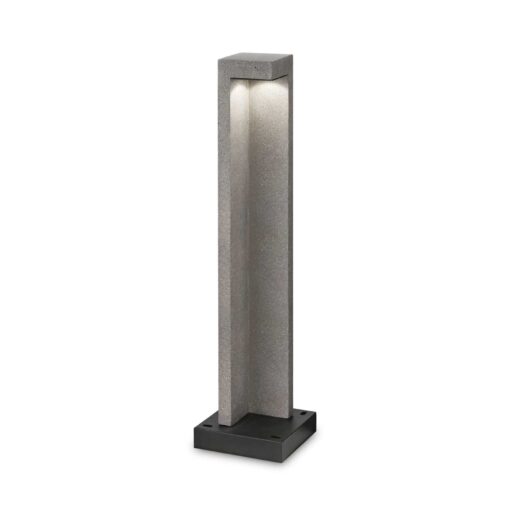 IDEAL LUX Φωτιστικό Δαπέδου Κήπου TITANO LED 9W 4000K IP55 Γκρι Χρώματος – 187327