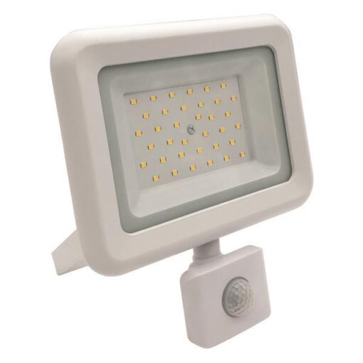ΠΡΟΒΟΛΕΑΣ LED 30W SMD ΜΕ ΠΕΡΙΣΤΡΕΦΟΜΕΝΟ ΑΝΙΧΝΕΥΤΗ ΚΙΝΗΣΗΣ ΛΕΥΚΟΣ IP44 6500K PLUS EUROLAMP – 147-69656
