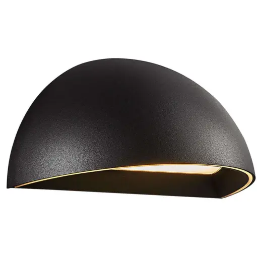 Nordlux Arcus Smart Φωτιστικό Τοίχου Μαύρο IP54 LED 9.5W 2700K  – 2019001003