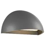Nordlux Arcus Smart Φωτιστικό Τοίχου Γκρι IP54 LED 9.5W 2700K –  2019001010