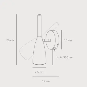 Επιτοίχιο Φωτιστικό DFTP  Pure 1xGU10 Μαύρου Χρώματος – 78271003