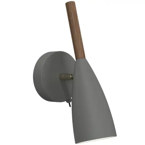 Επιτοίχιο Φωτιστικό DFTP  Pure 1xGU10 Γκρι Χρώματος – 78271011