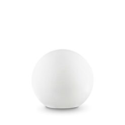 IDEAL LUX Φωτιστικό Δαπέδου Κήπου SOLE 1xE27 IP44 Λευκού Χρώματος – 191638