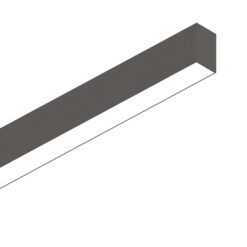 IDEAL LUX Φωτιστικό Οροφής FLUO WIDE LED 27W 3000K Μαύρου Χρώματος – 191997