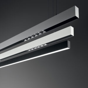 IDEAL LUX Φωτιστικό Οροφής FLUO WIDE LED 27W 4000K Μαύρου Χρώματος – 192505