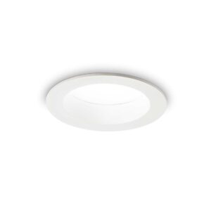IDEAL LUX Χωνευτό Φωτιστικό BASIC LED 10W 4000K IP44 Λευκού Χρώματος – 193403