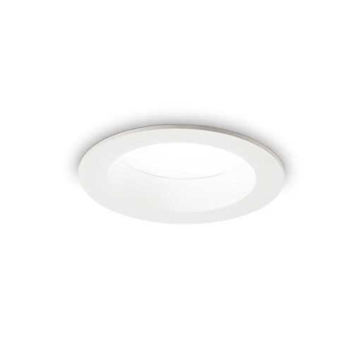IDEAL LUX Χωνευτό Φωτιστικό BASIC LED 10W 4000K IP44 Λευκού Χρώματος – 193403