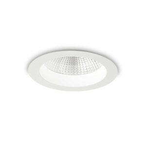 IDEAL LUX Χωνευτό Φωτιστικό Οροφής BASIC LED 15W 3000K IP44 Λευκού Χρώματος – 193465