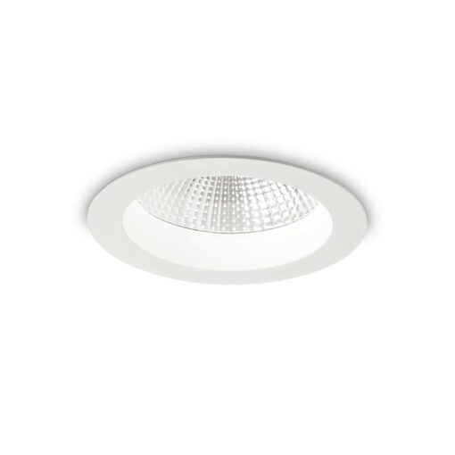 IDEAL LUX Χωνευτό Φωτιστικό Οροφής BASIC LED 15W 3000K IP44 Λευκού Χρώματος – 193465