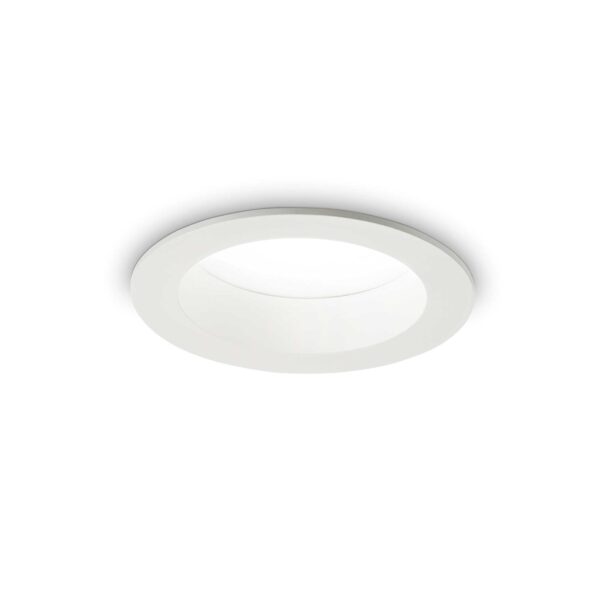 IDEAL LUX Χωνευτό Φωτιστικό Οροφής BASIC LED 10W 3000K IP 44 Λευκού Χρώματος – 193519
