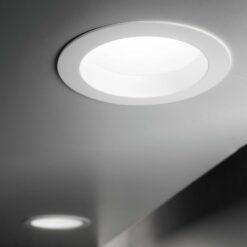 IDEAL LUX Χωνευτό Φωτιστικό Οροφής BASIC LED 10W 3000K IP 44 Λευκού Χρώματος – 193519