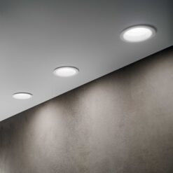 IDEAL LUX Χωνευτό Φωτιστικό BASIC LED 15W 3000K IP44 Λευκού Χρώματος – 193526