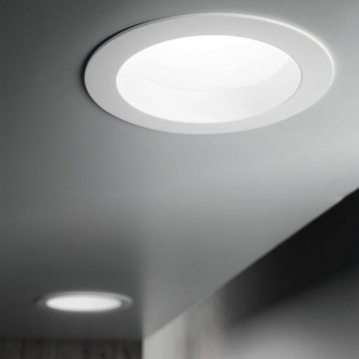 IDEAL LUX Χωνευτό Φωτιστικό BASIC LED 15W 3000K IP44 Λευκού Χρώματος – 193526