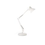 IDEAL LUX Επιτραπέζιο Φωτιστικό WALLY 1xE27 Λευκού Χρώματος- 193991