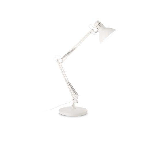 IDEAL LUX Επιτραπέζιο Φωτιστικό WALLY 1xE27 Λευκού Χρώματος- 193991