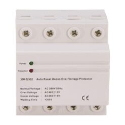 ΕΠΙΤΗΡΗΤΗΣ ΤΑΣΗΣ ΤΡΙΦΑΣΙΚΟΣ 63Α 4P 300-460V EUROLAMP – 500-22502