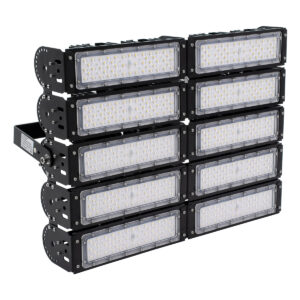 GloboStar® GOLIATH 90104 LED Προβολέας Γηπέδου – Φωτιστικό Tunnel 500W 80000LM 75°*135° AC 100-277V IP65 –  Ψυχρό Λευκό 5000K – MeanWell Driver & LumiLEDs Chip – 5 Years Warranty