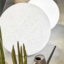 IDEAL LUX Φωτιστικό Δαπέδου Κήπου DORIS 1xE27 IP44 Λευκού Χρώματος – 214009