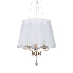 IDEAL LUX Κρεμαστό Φωτιστικό PEGASO 3XE14 Χρυσού Χρώματος – 197715