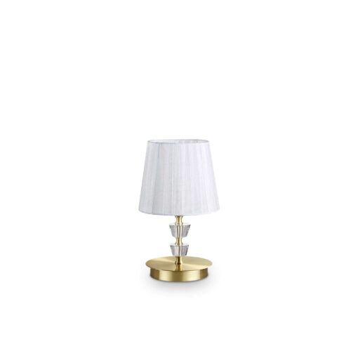 IDEAL LUX Επιτραπέζιο Φωτιστικό PEGASO 1xE14 Χρυσού Χρώματος – 197753