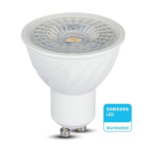 LED SPOT Λάμπα GU10 6W V-TAC PRO Samsung Chip 110° 445lm Dimmable Θερμό 3000K – 21198