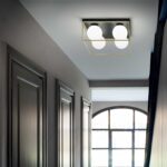 IDEAL LUX Φωτιστικό Οροφής LINGOTTO Μαύρου Χρώματος – 327860