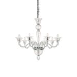 IDEAL LUX Κρεμαστό Φωτιστικό BRIGITTA 8xE14 Διάφανο – 199382