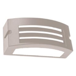 ΑΠΛΙΚΑ ΤΟΙΧΟΥ LM04 ΟΒΑΛ E27 MAX 10W LED 220x99x100 IP54 ΛΕΥΚΗ PRO EUROLAMP – 145-20233