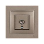 ΠΡΙΖΑ TV F CONNECTOR  LIGHT FUME EUROLAMP – 152-10542