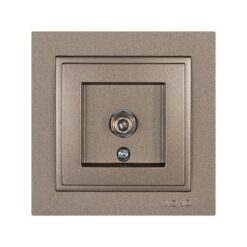 ΠΡΙΖΑ TV F CONNECTOR  LIGHT FUME EUROLAMP – 152-10542