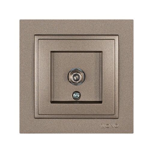 ΠΡΙΖΑ TV F CONNECTOR  LIGHT FUME EUROLAMP – 152-10542