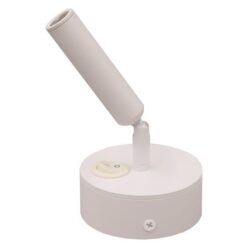 ΣΠΟΤ ΕΞΩΤΕΡΙΚΟ ΚΙΝΗΤΟ “ARISTON 2” 3W LED 3000K ΛΕΥΚΟ PLUS EUROLAMP 145-25212