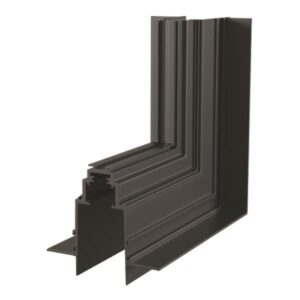 ΓΩΝΙΑ ΧΩΝΕΥΤΗ ΓΙΑ ΜΑΓΝΗΤΙΚΗ ΡΑΓΑ 90 STL-RLC01 ΜΑΥΡΗ EUROLAMP – 145-59910