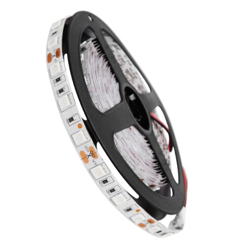 GloboStar® 70024 Ταινία LED SMD 5050 5m 14.4W/m 60LED/m 1454lm/m 120° DC 12V IP20 Κόκκινο – 5 Χρόνια Εγγύηση