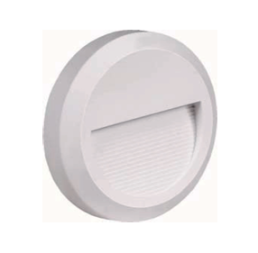 ΦΩΤΙΣΤΙΚΟ ΔΙΑΔΡΟΜΩΝ ΣΚΑΛΟΠΑΤΙΩΝ LED SLIM Φ150Χ27mm 2W 60lm IP65 ΠΛΑΣΤΙΚΟ ΛΕΥΚΟ SEASIDE UNIVERSE – 1-U005616