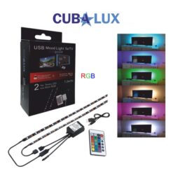 Σετ LED Ταινίας RGB CUBALUX Κρυφού Φωτισμού για Τηλεόραση με Σύνδεση USB CL13-0882