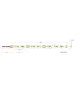 LED Ταινία 19.2W 24V CUBALUX Dimmable 2208lm/m Φυσικό 4000K 5 Μέτρα – CL77-0043