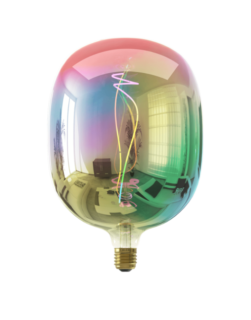 Calex AVESTA LED Color Special single spiral filament 220-240V 4W E27, Metallic Opal 2000K dimmable – 2-CX426190