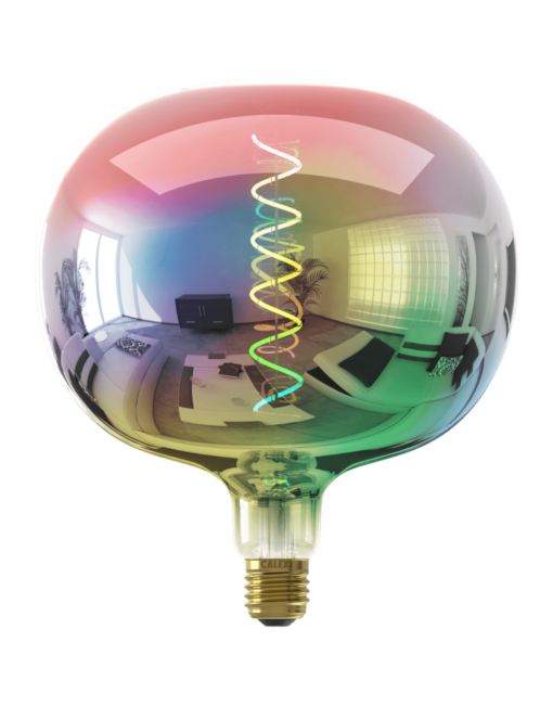 Calex BODEN LED Color Special single spiral filament 220-240V 4W E27, Metallic Opal 2000K dimmable – 2-CX426192