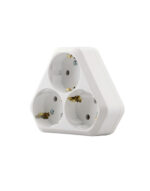 ADAPTOR ΣΟΥΚΟ 3ΠΛΟΣ ΤΡΙΓΩΝΟ 16Α MAKEL – 2-M10001204