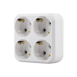 ADAPTOR ΣΟΥΚΟ 4ΠΛΟΣ ΤΕΤΡΑΓΩΝΟ 16Α MAKEL – 2-M10001205