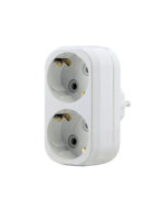 ADAPTOR ΣΟΥΚΟ 2ΠΛΟΣ ΚΑΘΕΤΟ 16Α MAKEL – 2-M10031