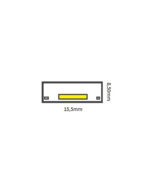 LED Ταινία 9W 230V Universe Dimmable Αδιάβροχη IP65 RGB 1 Μέτρο 2-U004220