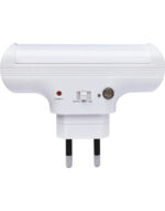 ΦΩTAKI ΝΥΚΤΟΣ LED SMD 1W 6500K 230V ΜΕ ΑΙΣΘΗΤΗΡΑ ΦΩΤΟΣ ΚΑΙ ΜΠΑΤΑΡΙΑ Li-ion ΣΥΝΕΧΟΥΣ & ΜΗ ΣΥΝΕΧΟΥΣ ΛΕΙΤΟΥΡΓΙΑΣ UNIVERSE – 2-U005296