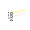 MINI NEON FLEX LED TAINIA 10W 4000K 24V 700lm 160° IP65 DIMMABLE 5M UNIVERSE – 2-U009690