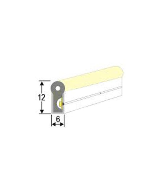 MINI NEON FLEX LED TAINIA 10W 4000K 24V 700lm 160° IP65 DIMMABLE 5M UNIVERSE – 2-U009690